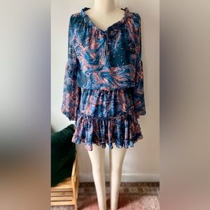 BUDDY LOVE long sleeve ruffle dress